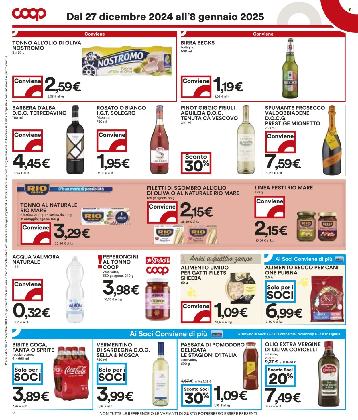 Volantino Coop - 27/12/2024 - 8/1/2025. Pagina 10