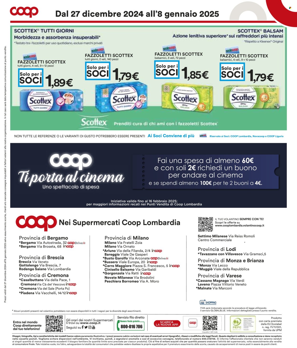 Volantino Coop - 27/12/2024 - 8/1/2025. Pagina 16