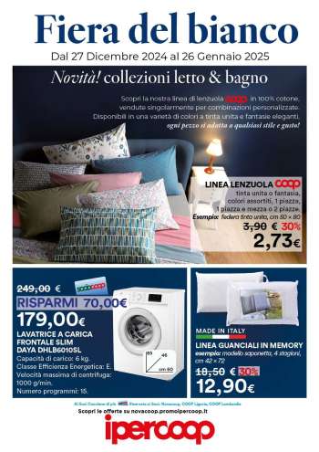 Volantino Coop - 27/12/2024 - 26/1/2025.