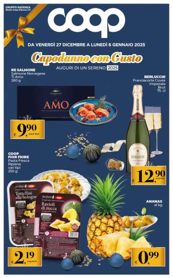 Volantino Coop - 27/12/2024 - 6/1/2025.