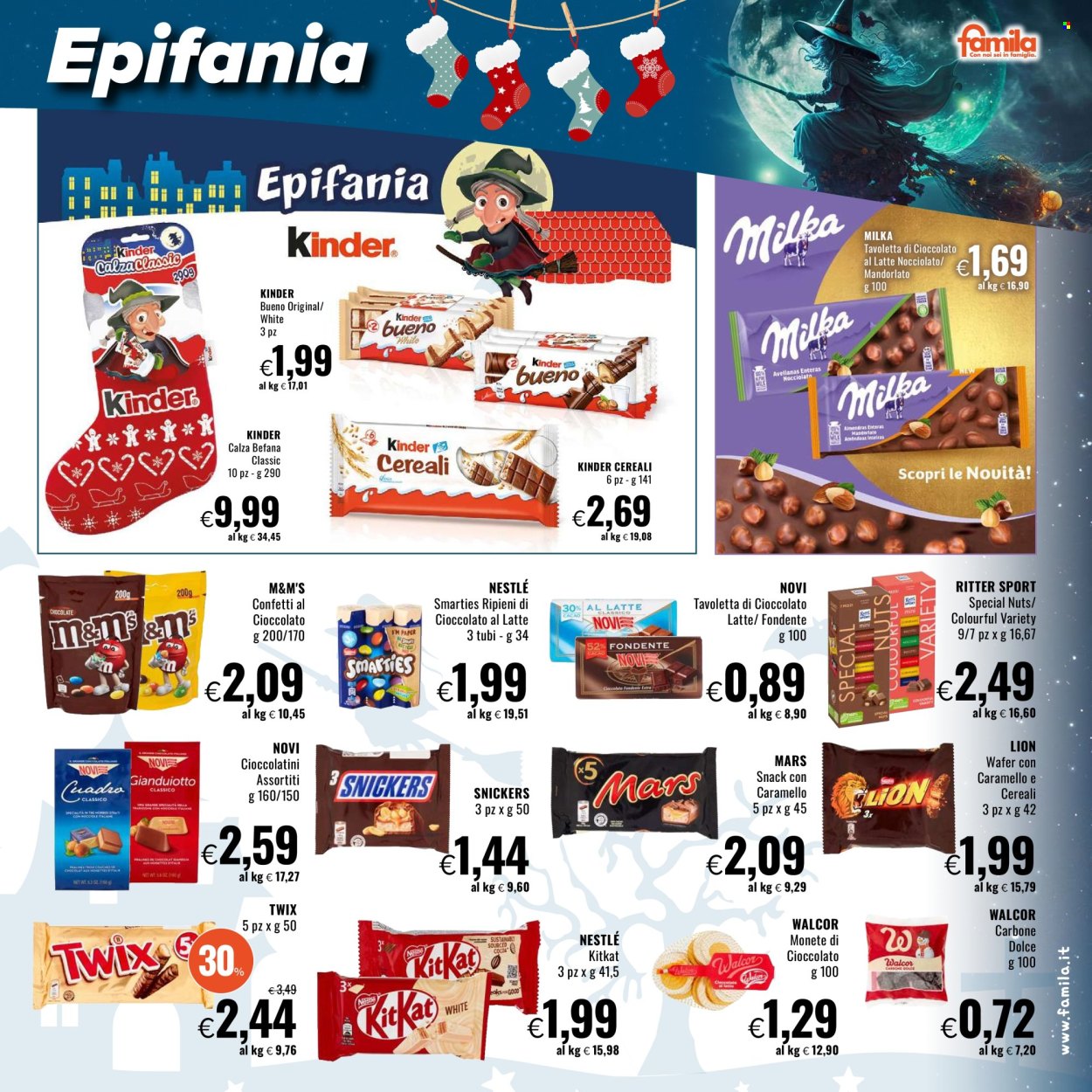 Volantino Famila - 28/12/2024 - 8/1/2025. Pagina 9