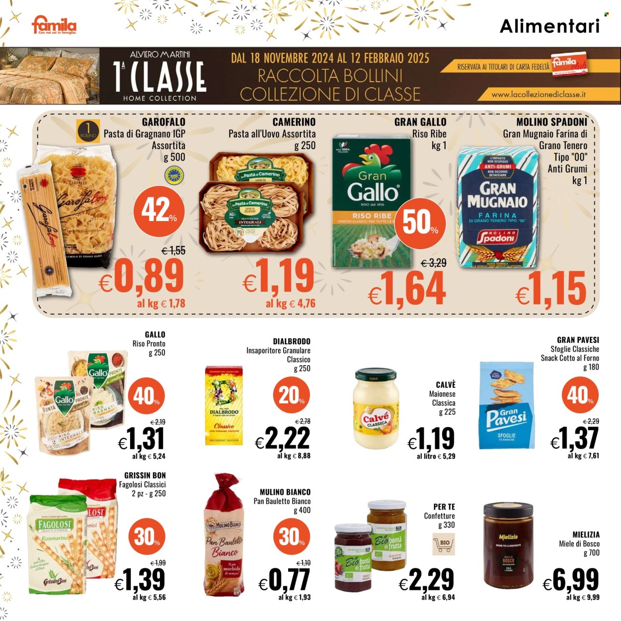 Volantino Famila - 28/12/2024 - 8/1/2025. Pagina 18