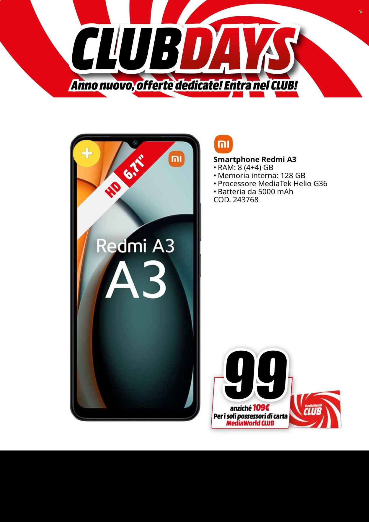 Leták MediaWorld - 26.12.2024 - 3.1.2025. Strana 8