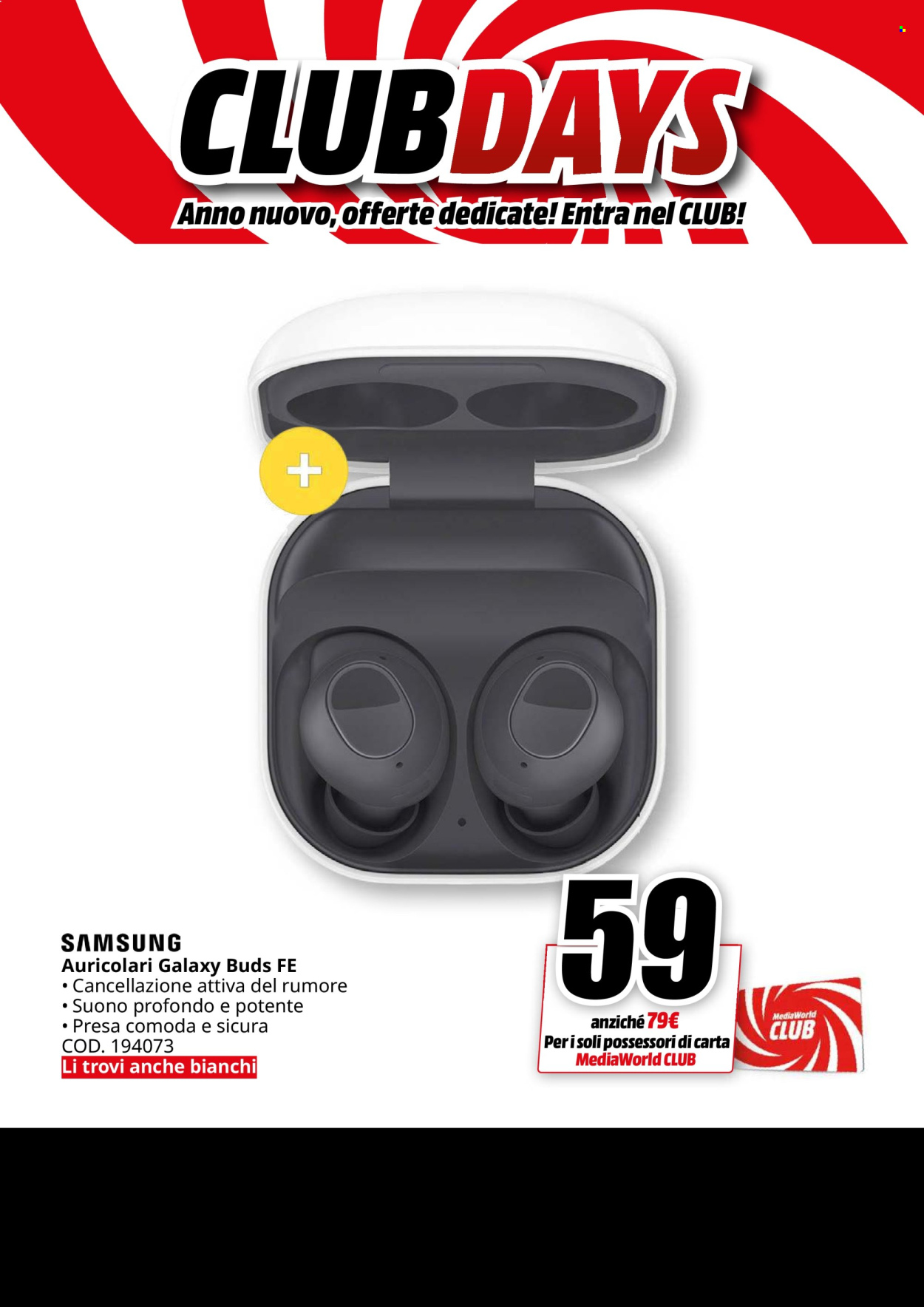 Volantino MediaWorld - 26/12/2024 - 3/1/2025. Pagina 10