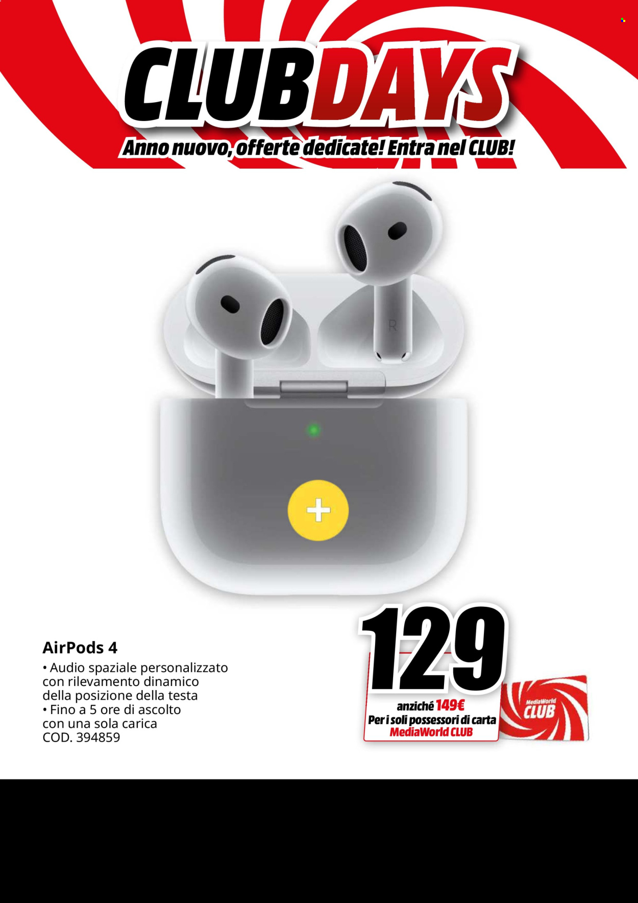 Volantino MediaWorld - 26/12/2024 - 3/1/2025. Pagina 11