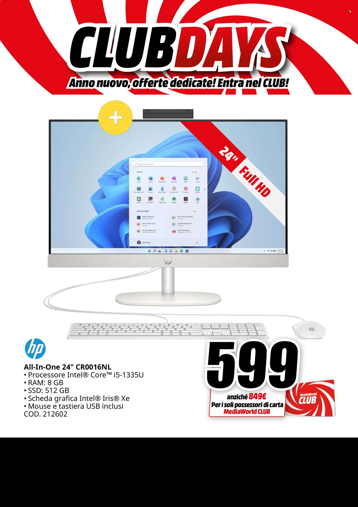 Leták MediaWorld - 26.12.2024 - 3.1.2025. Strana 21