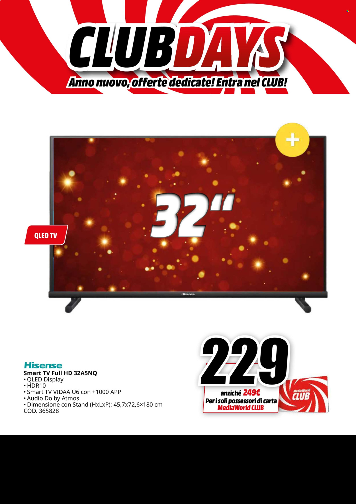 Leták MediaWorld - 26.12.2024 - 3.1.2025. Strana 32
