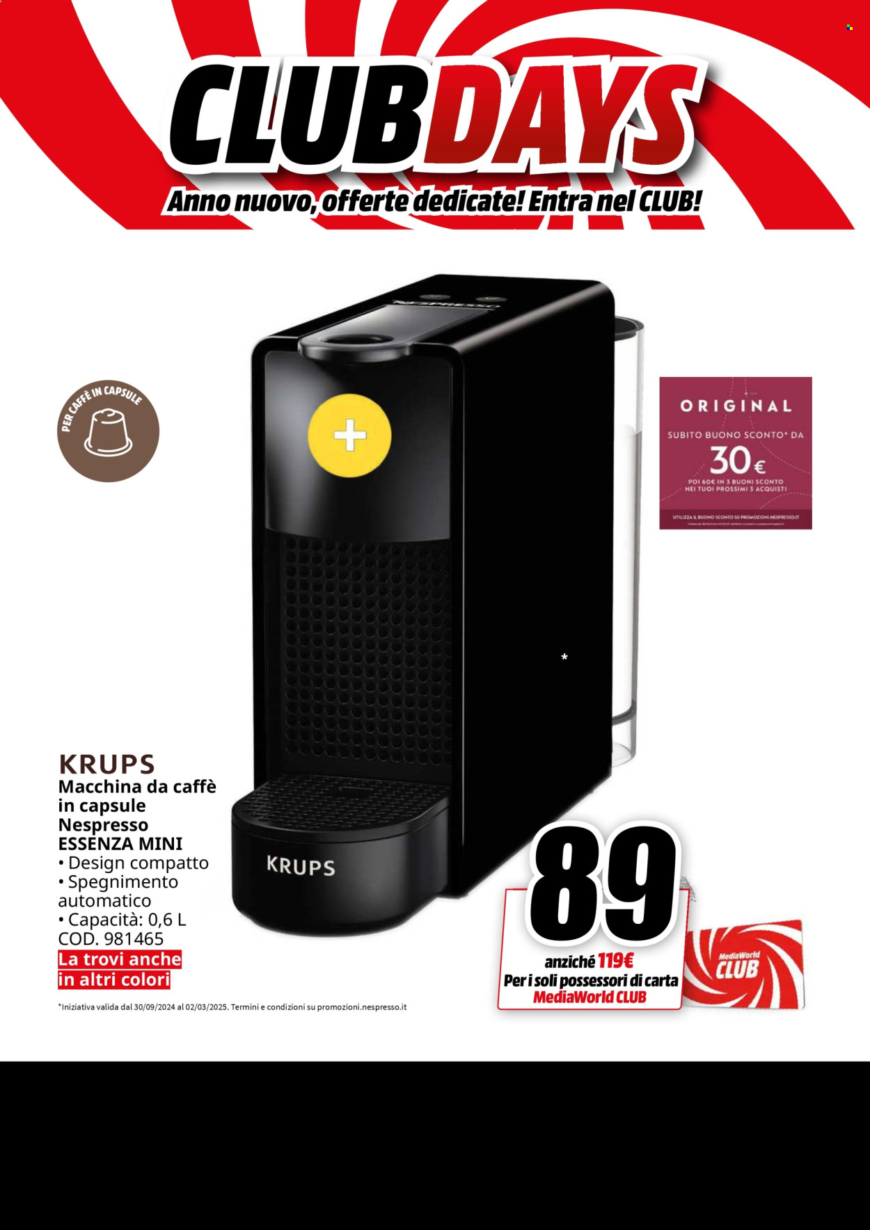 Leták MediaWorld - 26.12.2024 - 3.1.2025. Strana 38