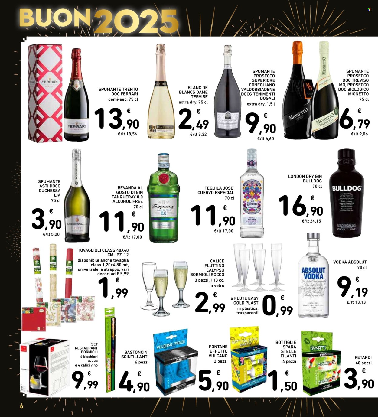 Leták Spazio Conad - 27.12.2024 - 6.1.2025. Strana 6