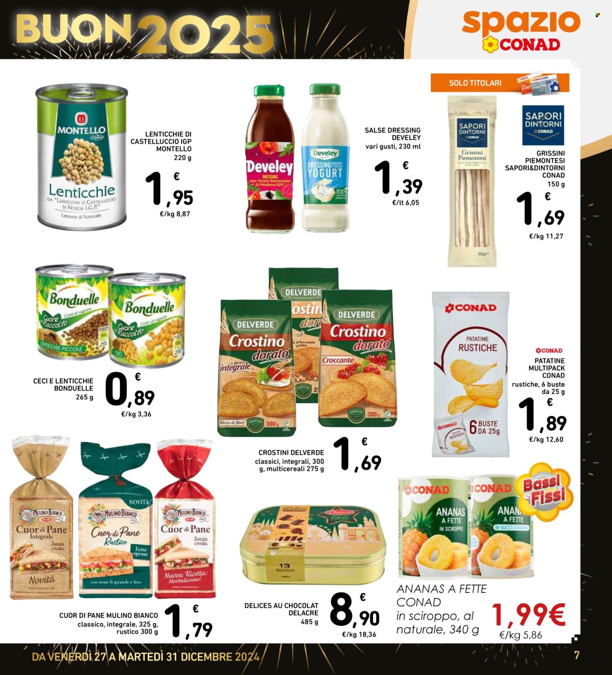 Volantino Spazio Conad - 27/12/2024 - 6/1/2025. Pagina 7