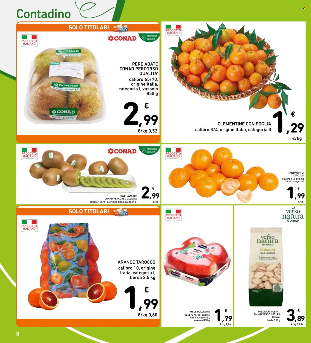 Volantino Spazio Conad - 27/12/2024 - 6/1/2025. Pagina 8