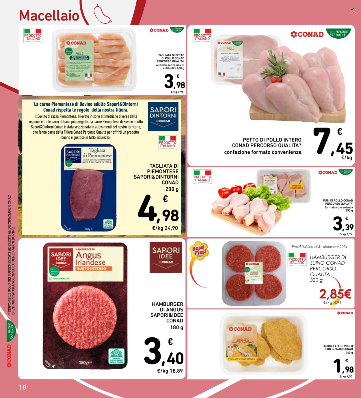 Volantino Spazio Conad - 27/12/2024 - 6/1/2025. Pagina 10