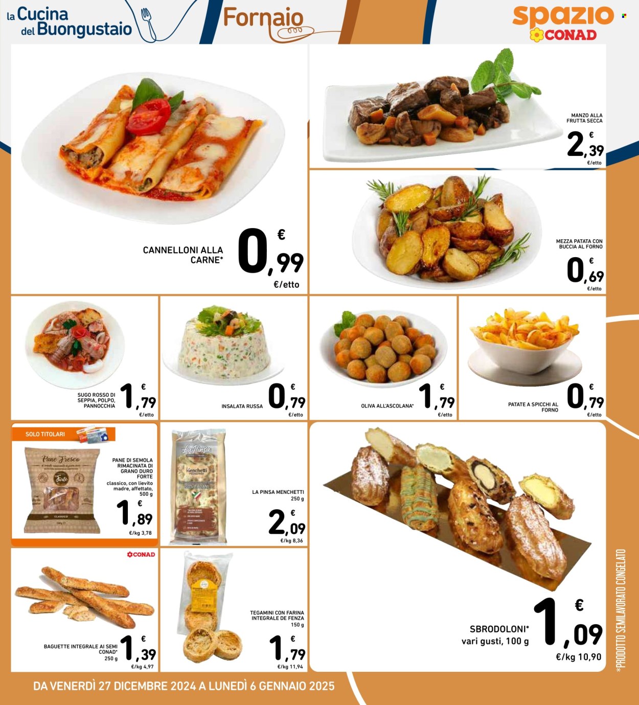 Leták Spazio Conad - 27.12.2024 - 6.1.2025. Strana 13