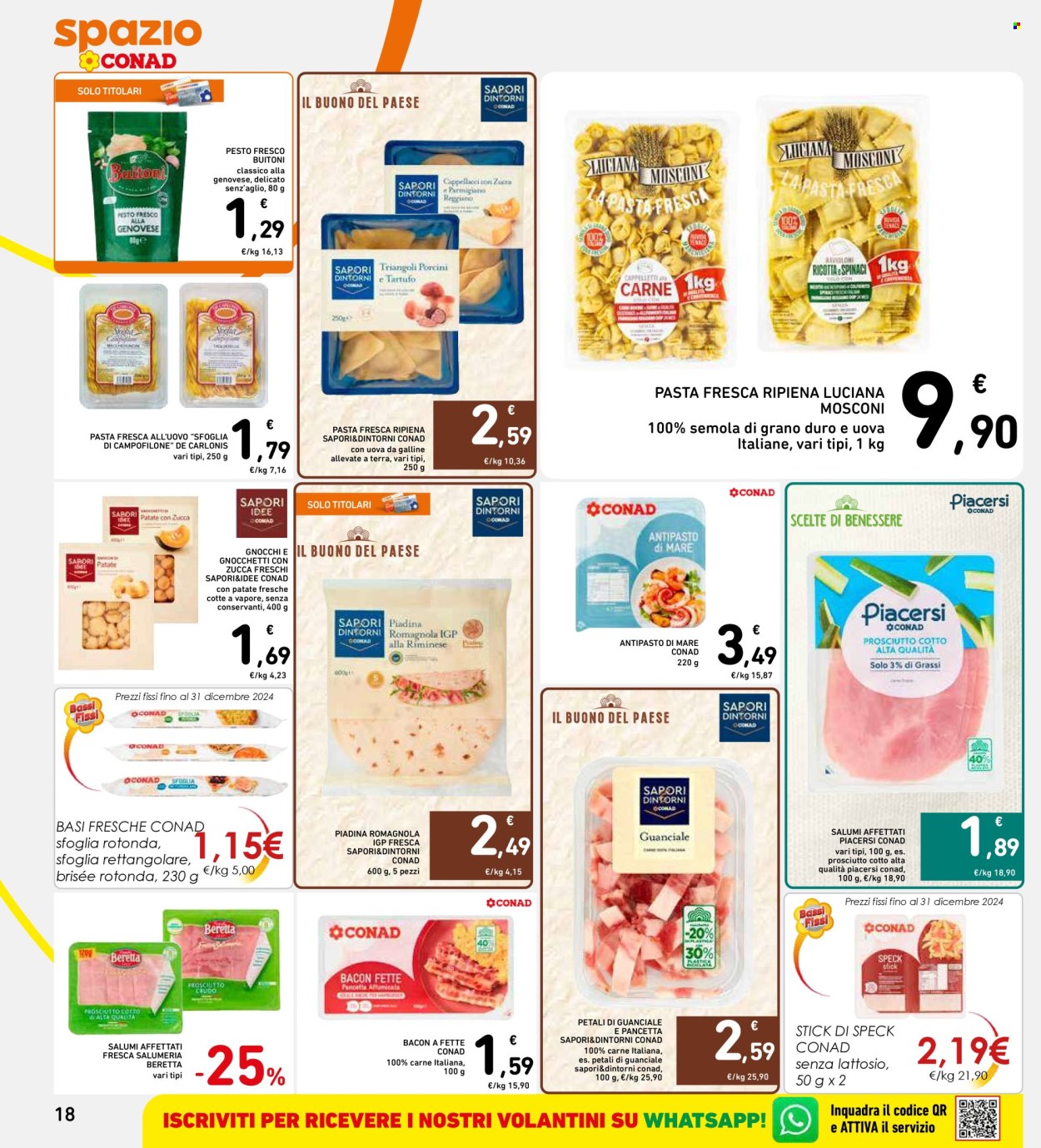 Volantino Spazio Conad - 27/12/2024 - 6/1/2025. Pagina 18