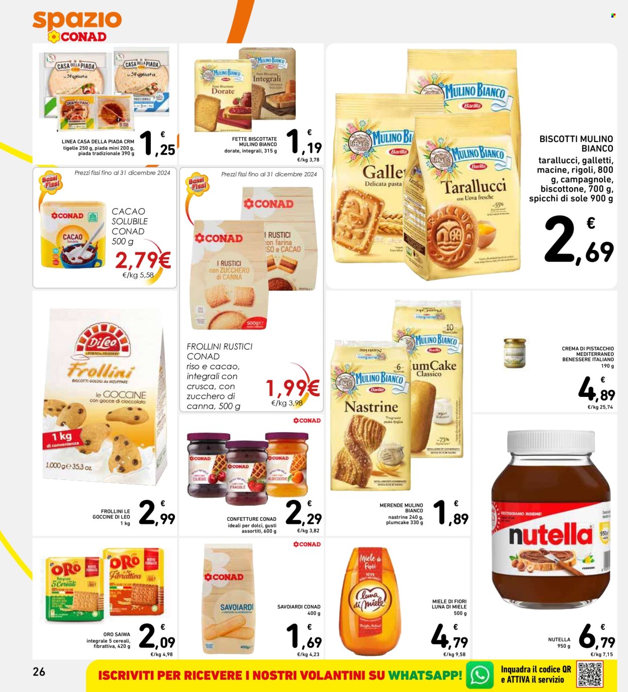 Leták Spazio Conad - 27.12.2024 - 6.1.2025. Strana 26