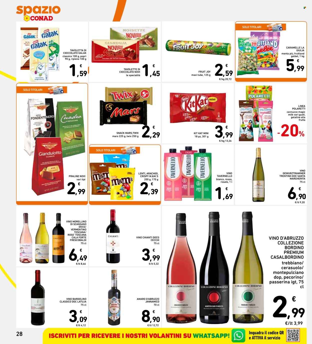 Leták Spazio Conad - 27.12.2024 - 6.1.2025. Strana 28