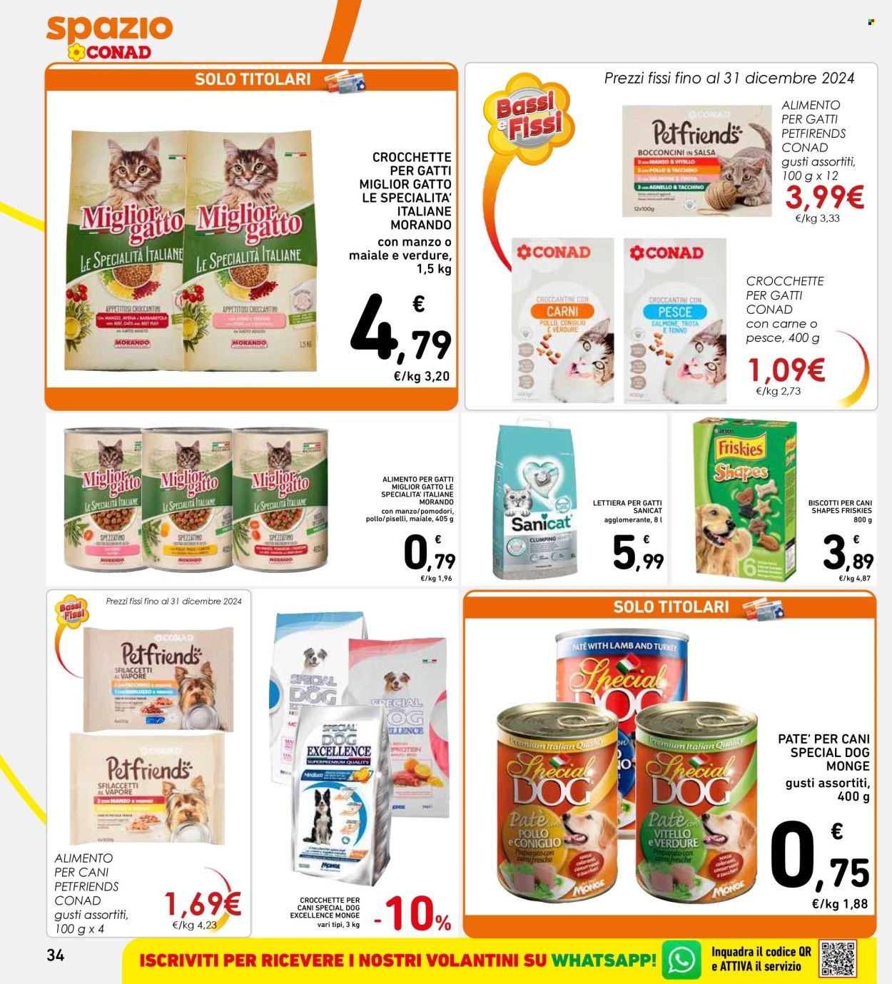 Volantino Spazio Conad - 27/12/2024 - 6/1/2025. Pagina 34