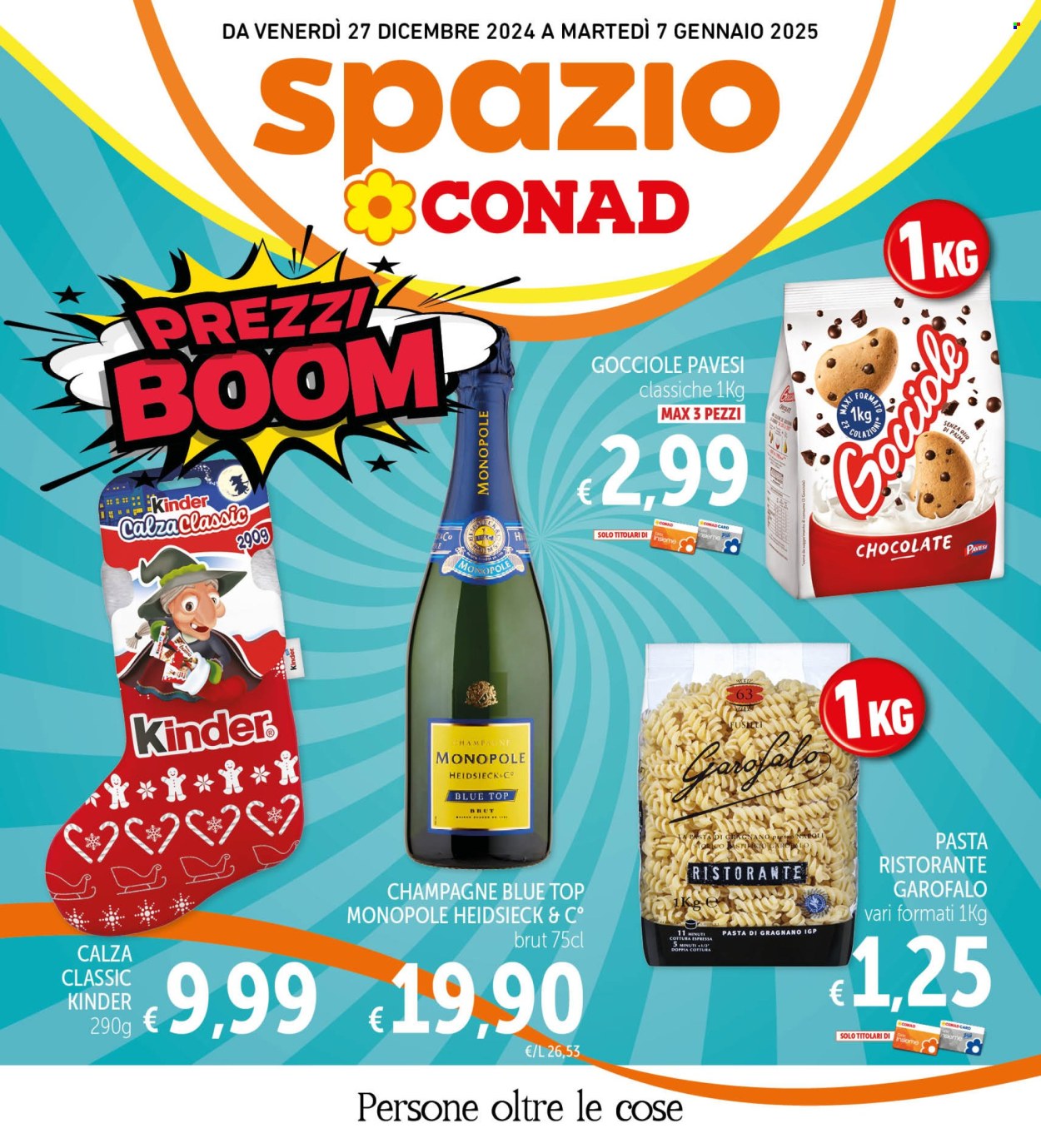 Leták Spazio Conad - 27.12.2024 - 7.1.2025. Strana 1