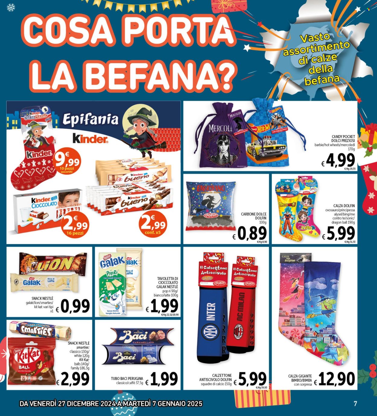 Leták Spazio Conad - 27.12.2024 - 7.1.2025. Strana 7