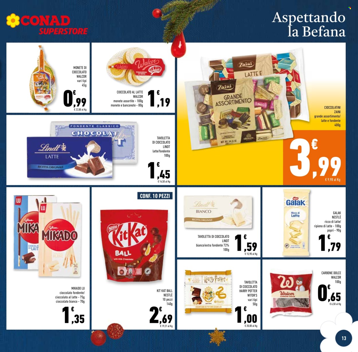 Volantino Conad Superstore - 28/12/2024 - 6/1/2025. Pagina 13