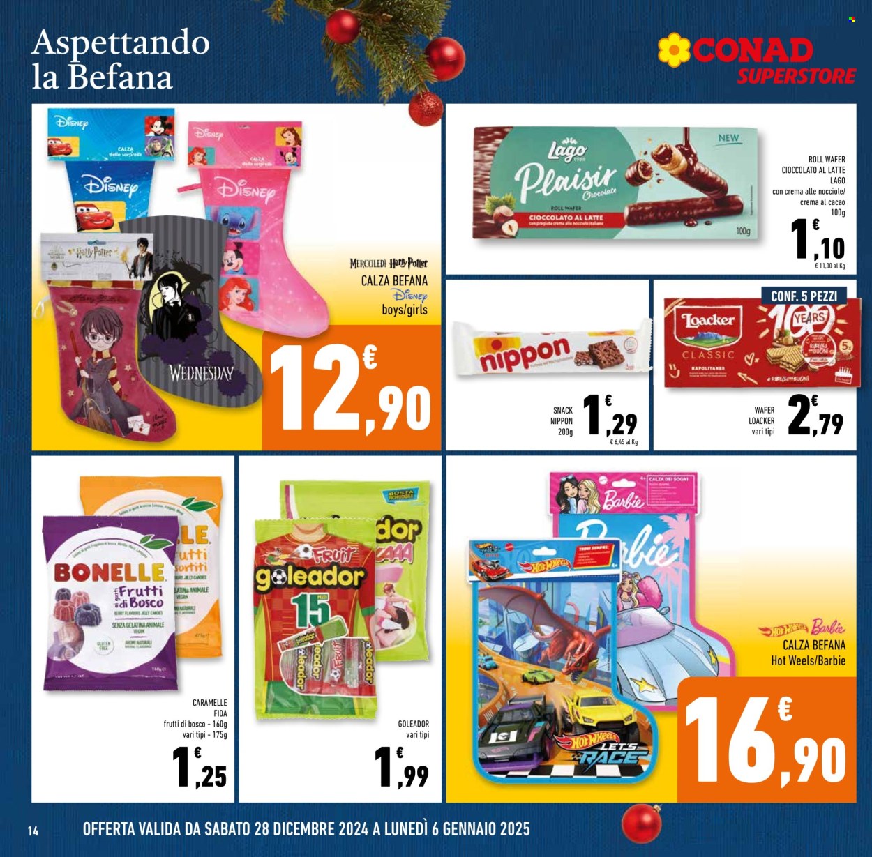 Leták Conad Superstore - 28.12.2024 - 6.1.2025. Strana 14