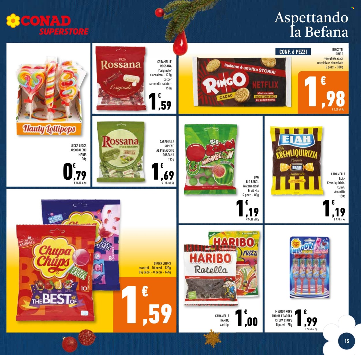 Leták Conad Superstore - 28.12.2024 - 6.1.2025. Strana 15
