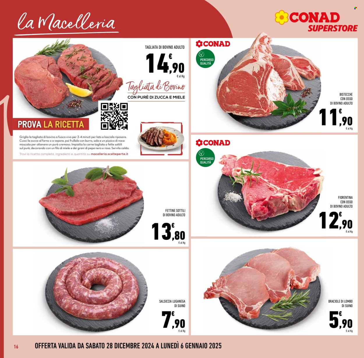 Volantino Conad Superstore - 28/12/2024 - 6/1/2025. Pagina 16