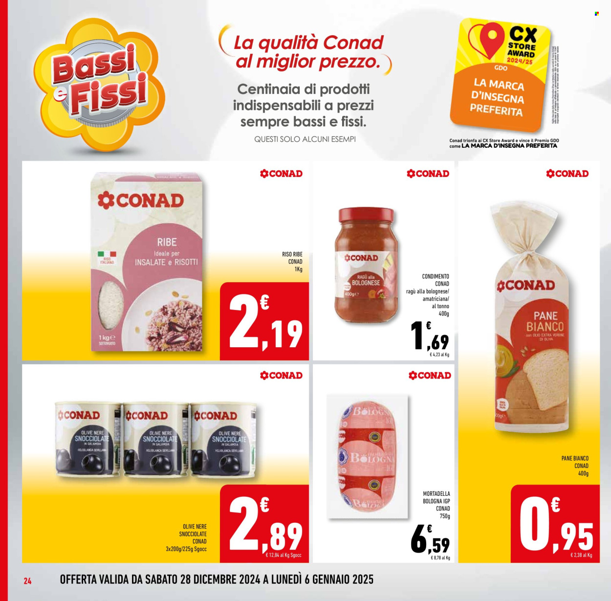 Leták Conad Superstore - 28.12.2024 - 6.1.2025. Strana 24