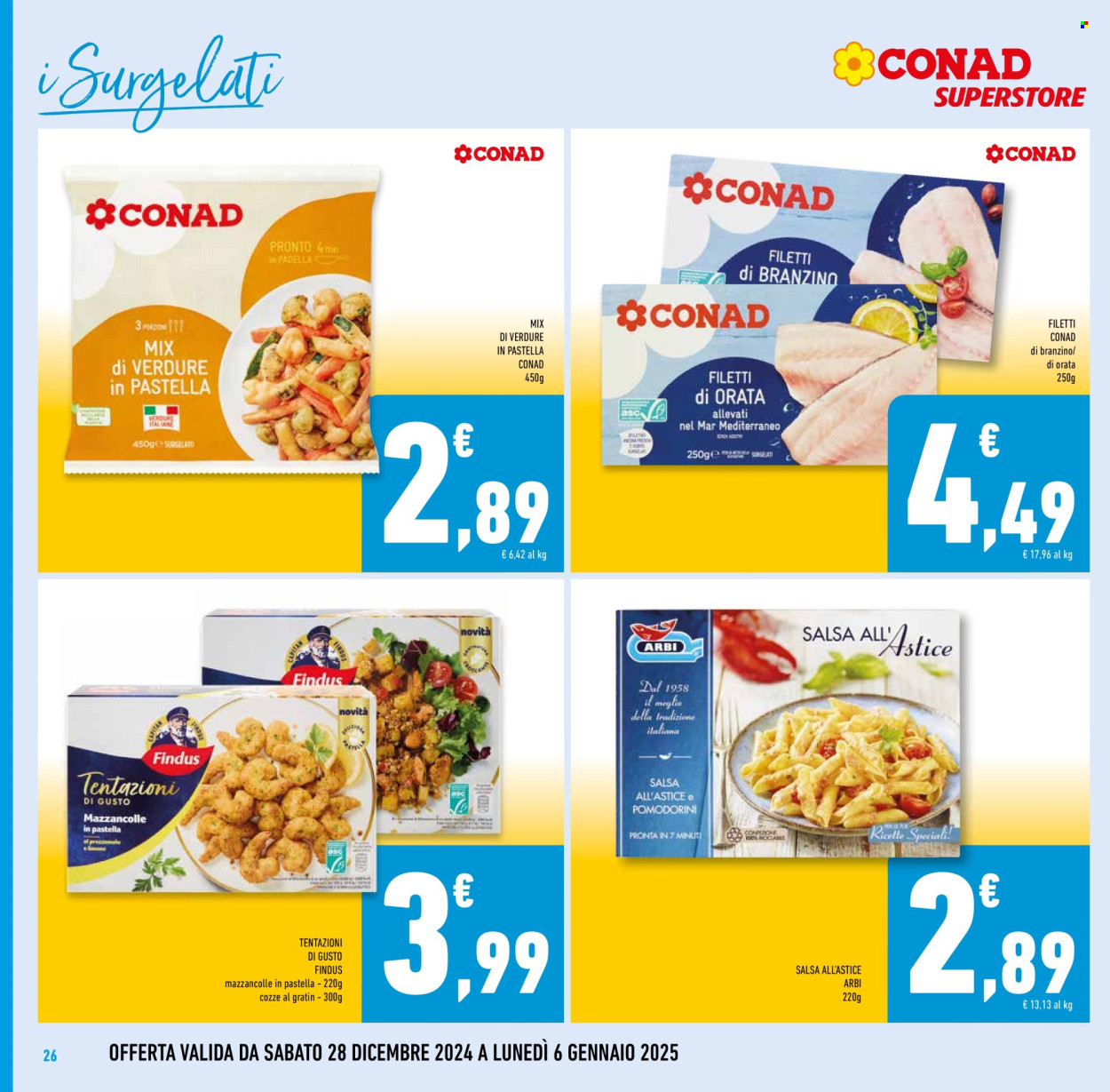 Leták Conad Superstore - 28.12.2024 - 6.1.2025. Strana 26