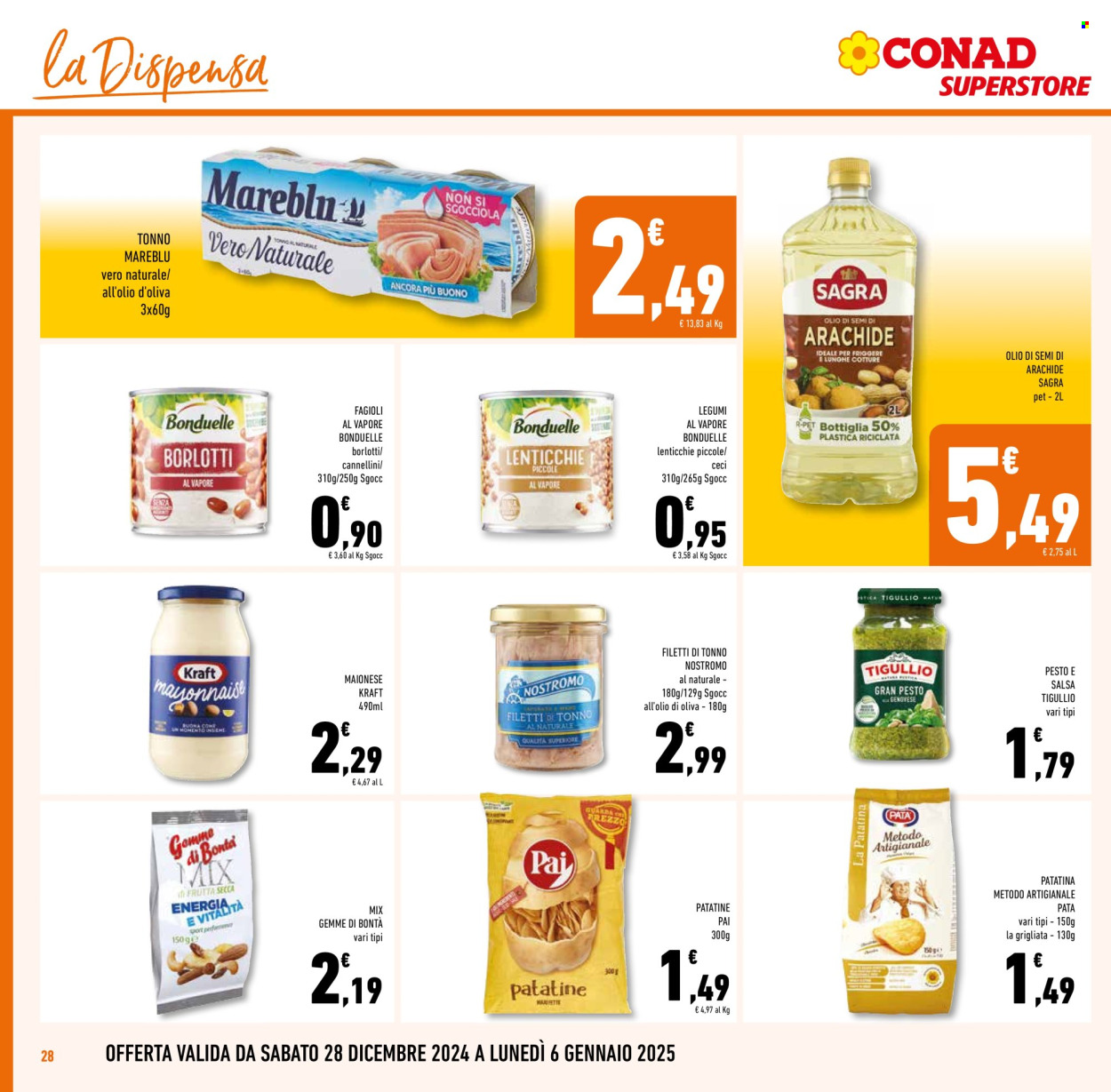 Leták Conad Superstore - 28.12.2024 - 6.1.2025. Strana 28