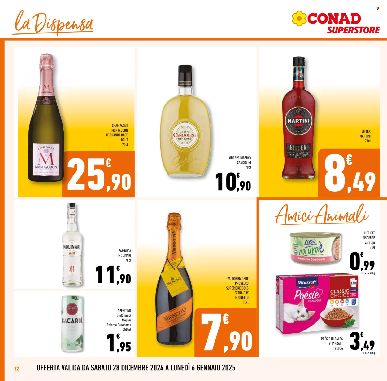 Volantino Conad Superstore - 28/12/2024 - 6/1/2025. Pagina 32