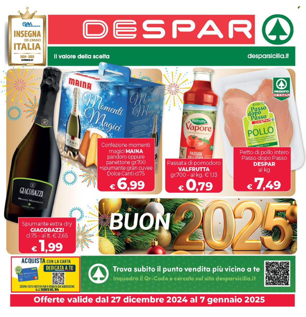 Leták Despar - 27.12.2024 - 7.1.2025. Strana 24
