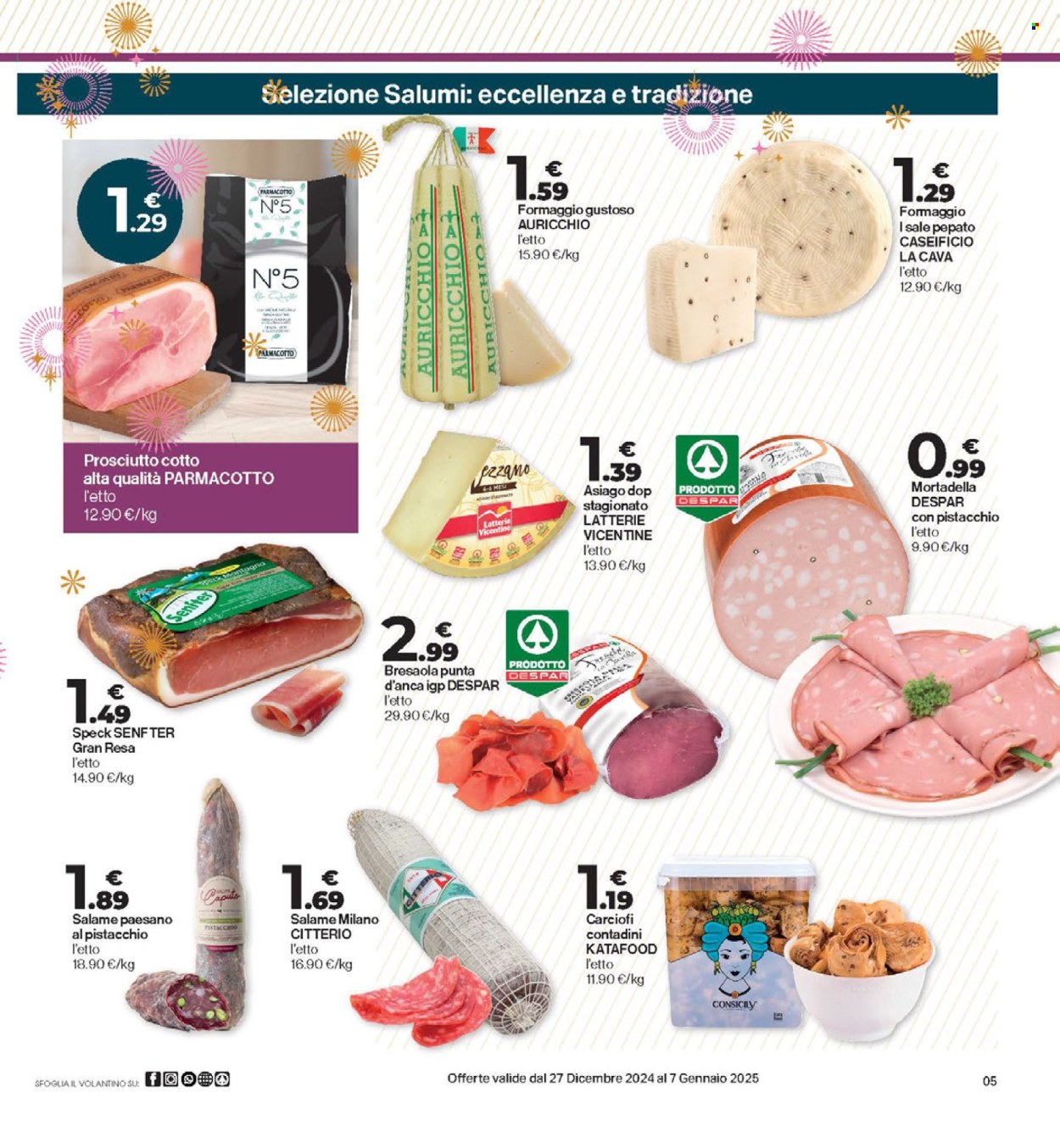Leták Eurospar - 27.12.2024 - 7.1.2025. Strana 5