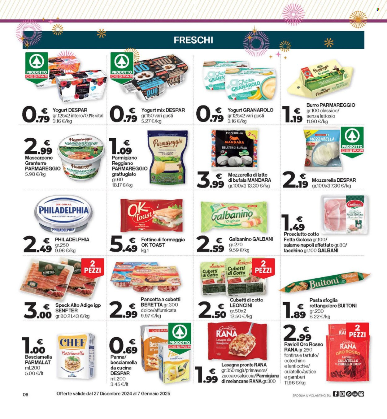 Volantino Eurospar - 27/12/2024 - 7/1/2025. Pagina 6