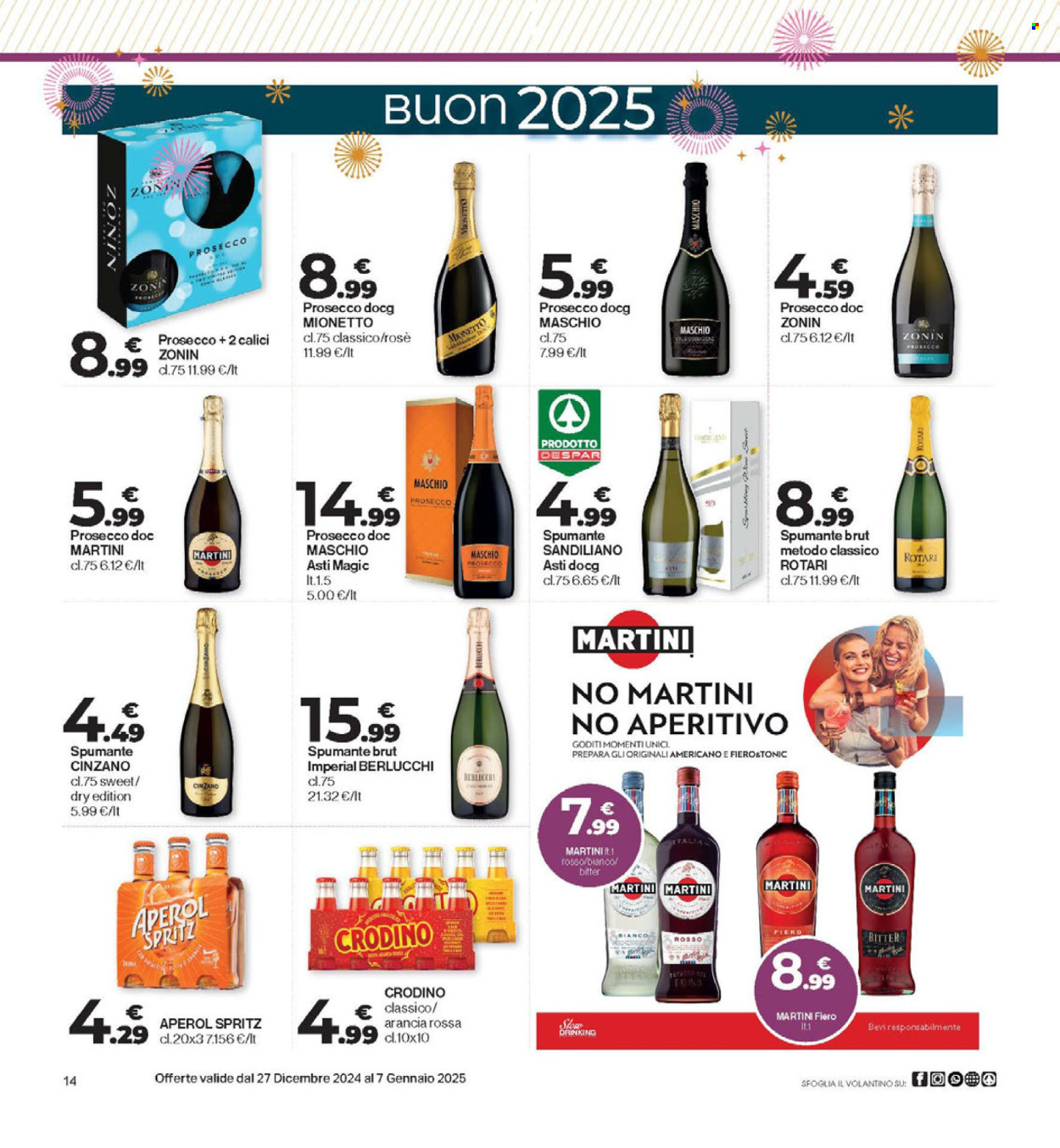 Leták Eurospar - 27.12.2024 - 7.1.2025. Strana 14