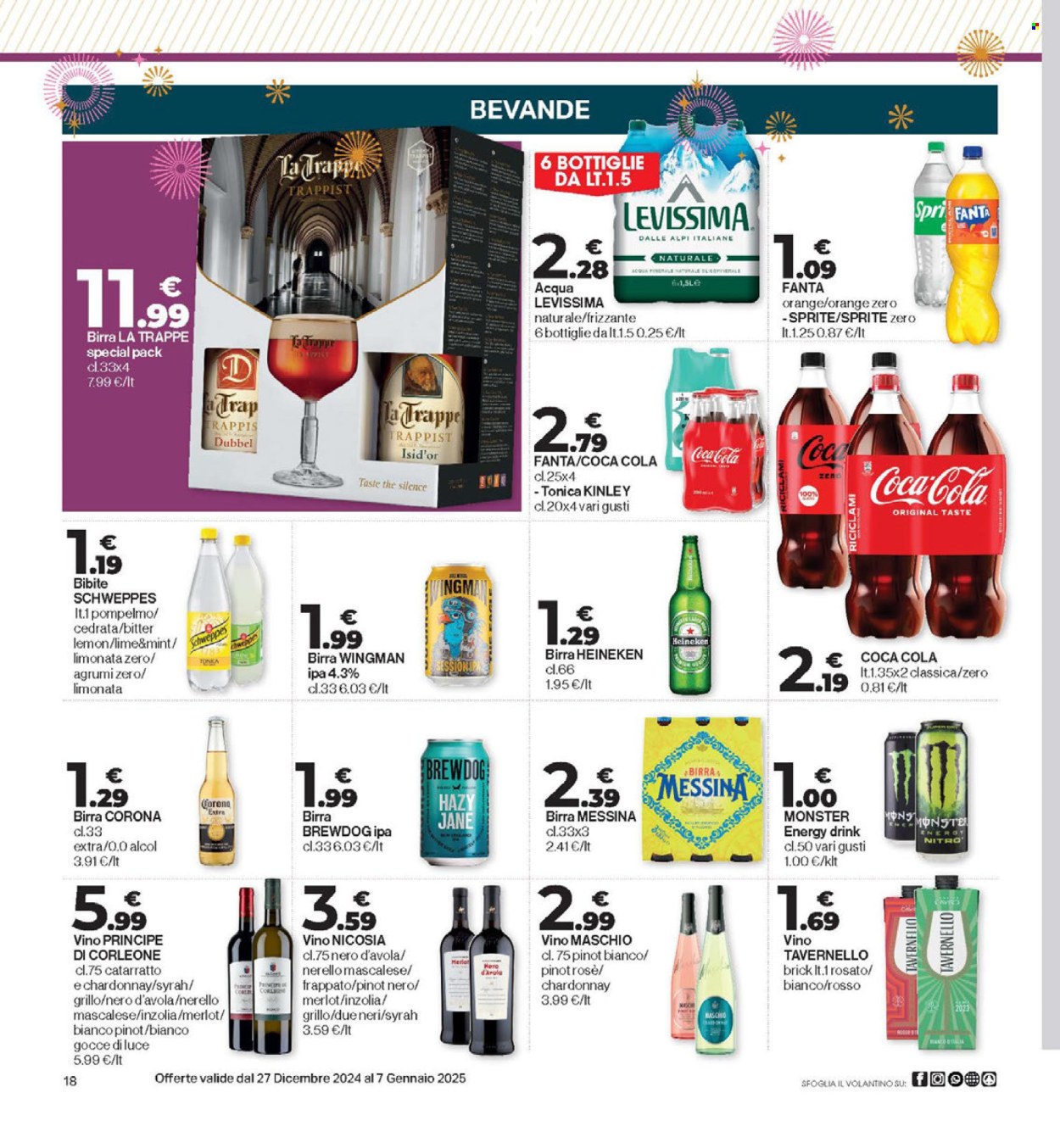 Leták Eurospar - 27.12.2024 - 7.1.2025. Strana 18