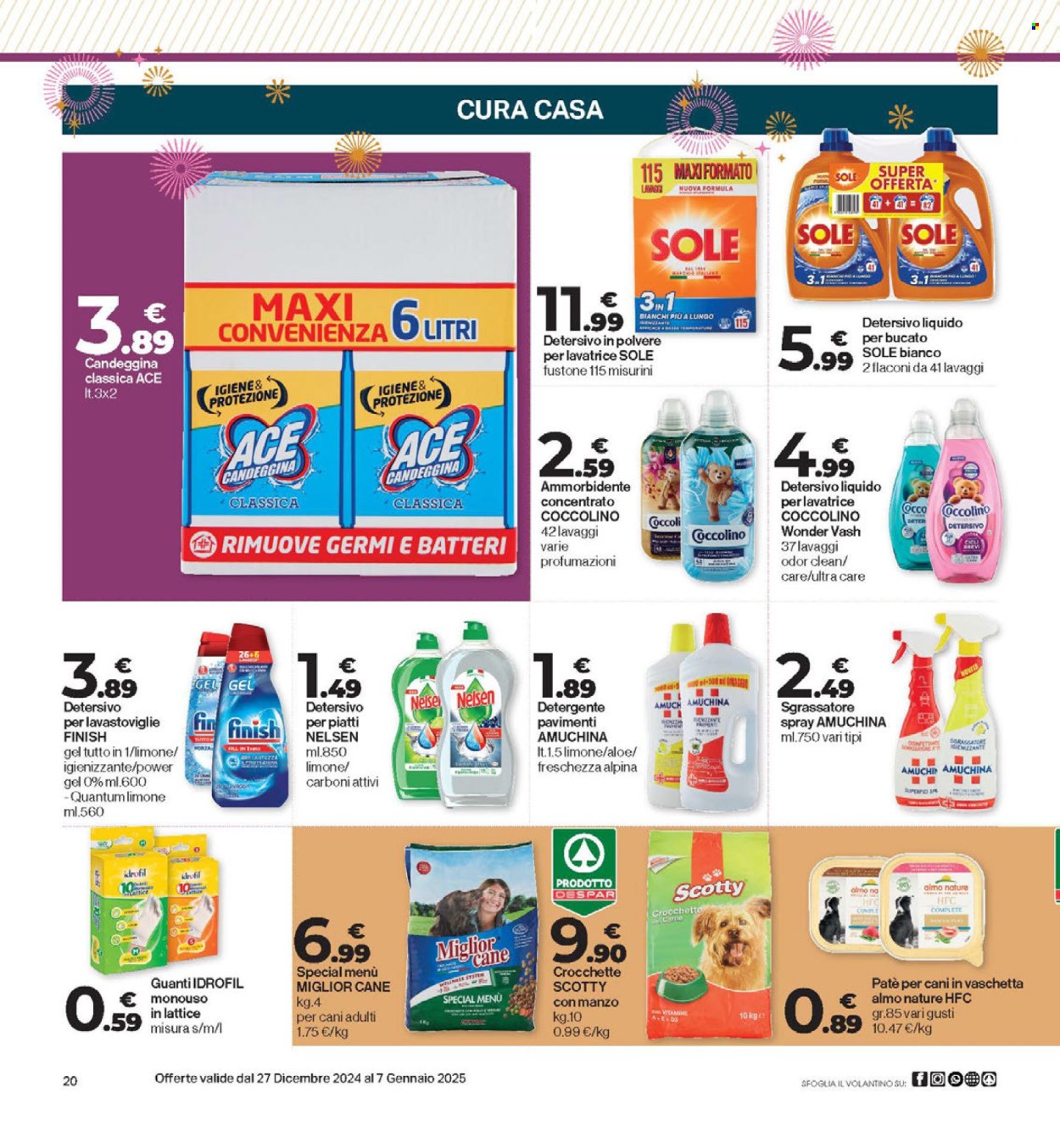 Volantino Eurospar - 27/12/2024 - 7/1/2025. Pagina 20