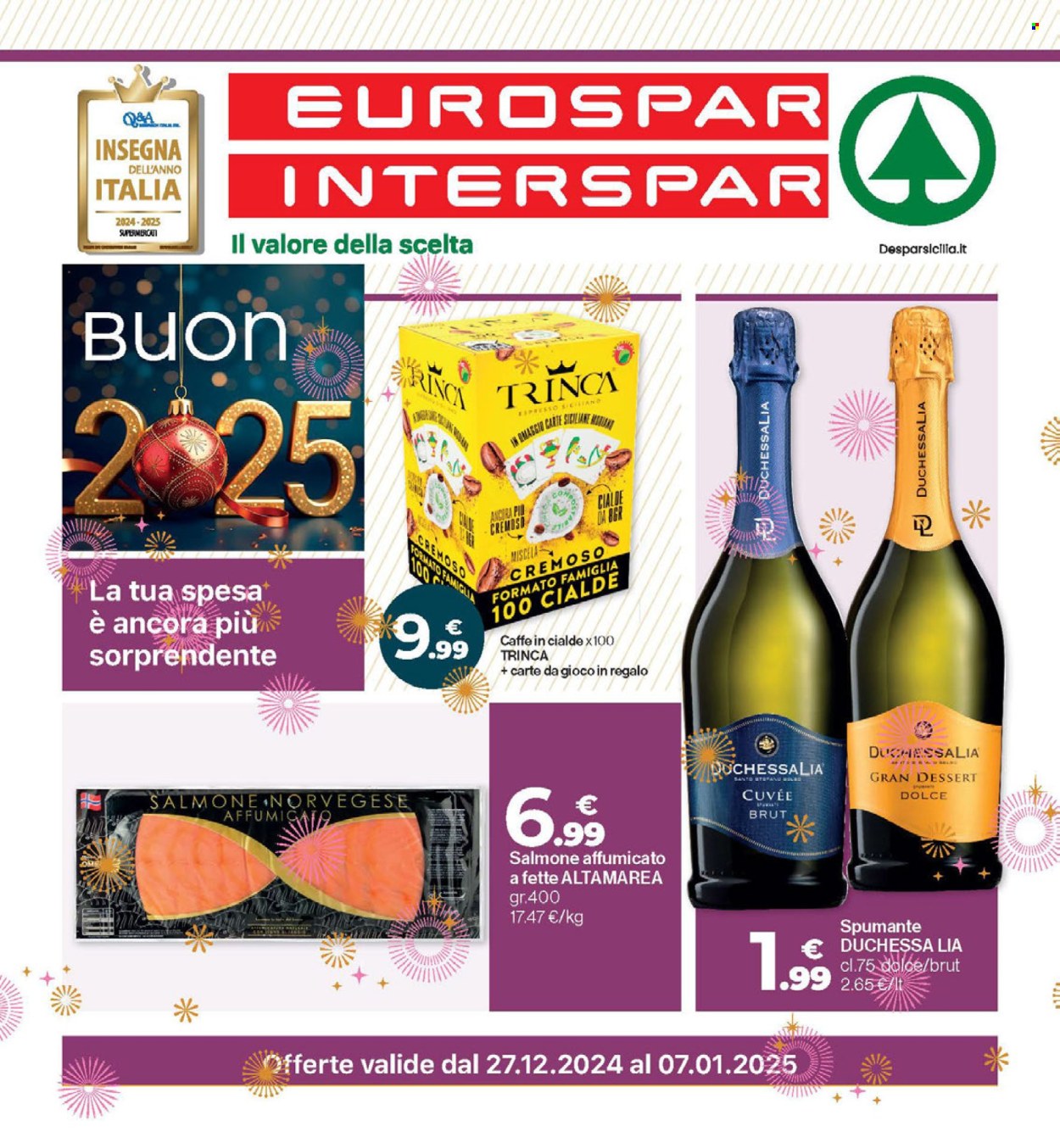 Volantino Interspar - 27/12/2024 - 7/1/2025. Pagina 1