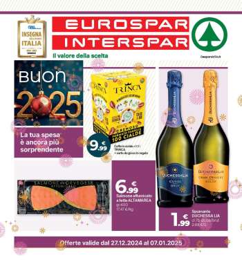 Volantino Interspar - 27/12/2024 - 7/1/2025.