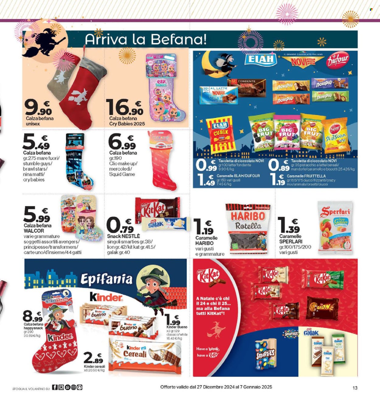 Leták Interspar - 27.12.2024 - 7.1.2025. Strana 13