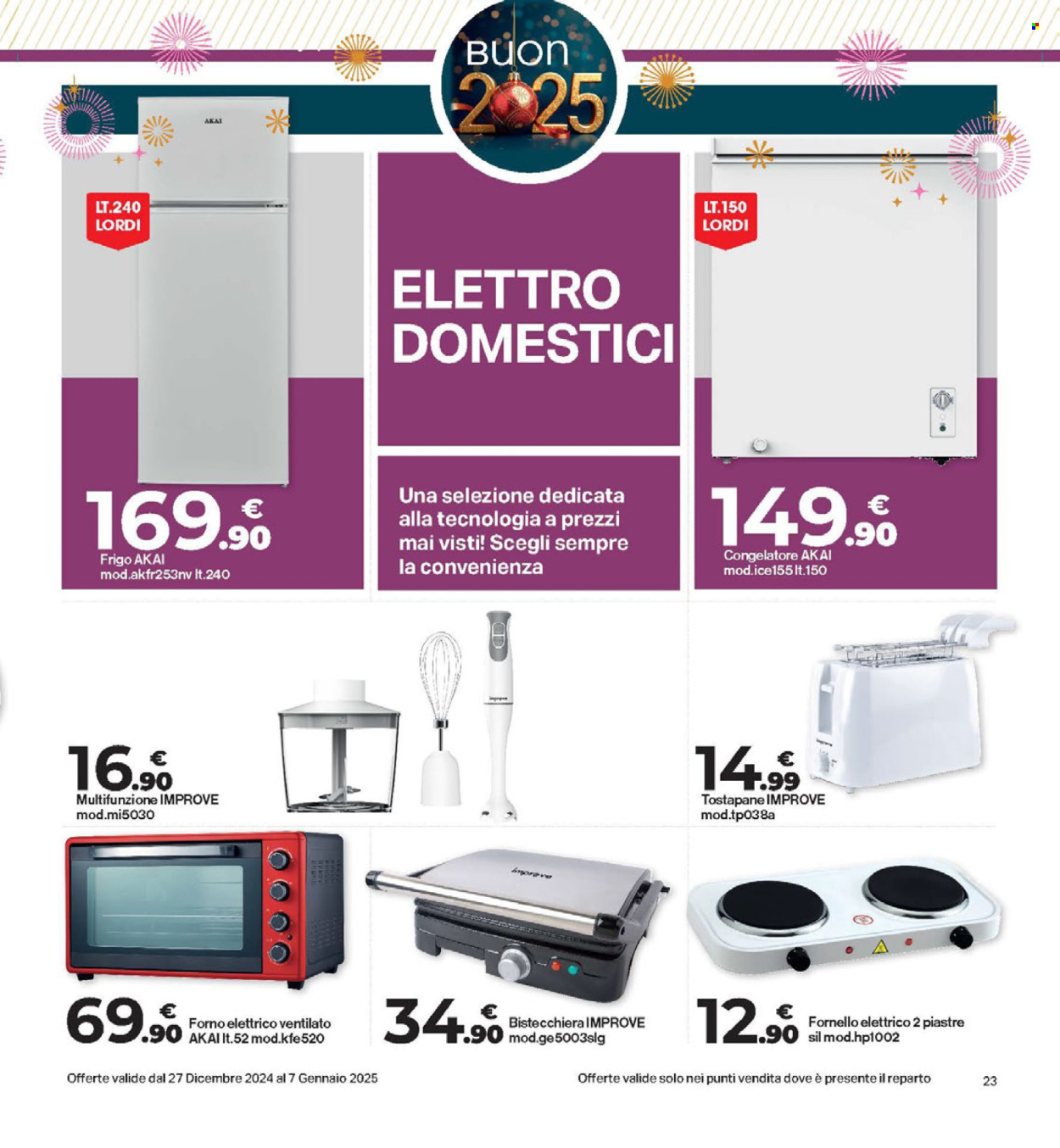 Leták Interspar - 27.12.2024 - 7.1.2025. Strana 23