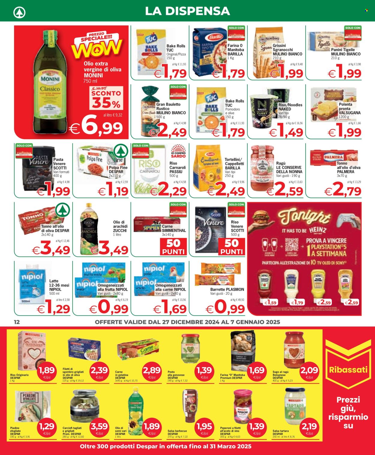 Volantino Despar - 27/12/2024 - 7/1/2025. Pagina 12