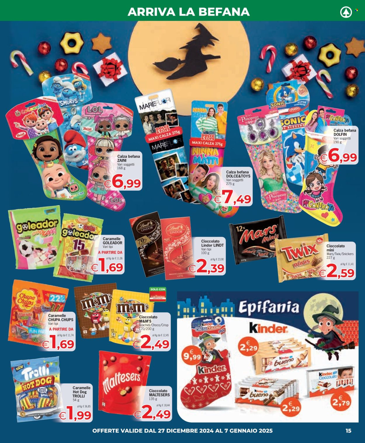 Leták Despar - 27.12.2024 - 7.1.2025. Strana 15