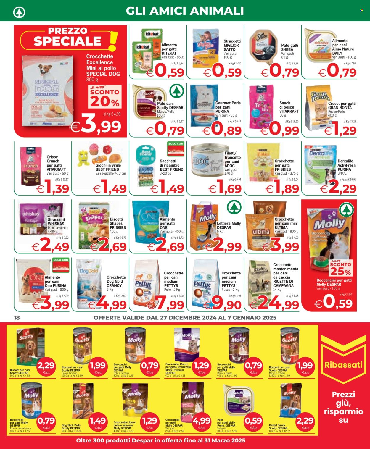Volantino Despar - 27/12/2024 - 7/1/2025. Pagina 18