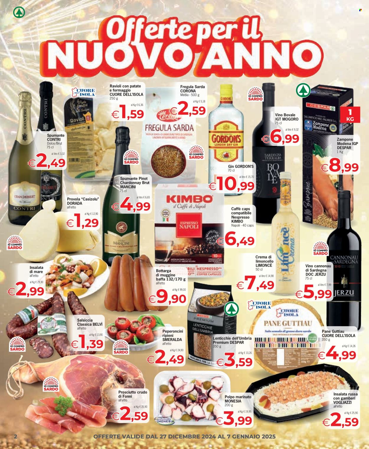 Volantino Eurospar - 27/12/2024 - 7/1/2025. Pagina 2