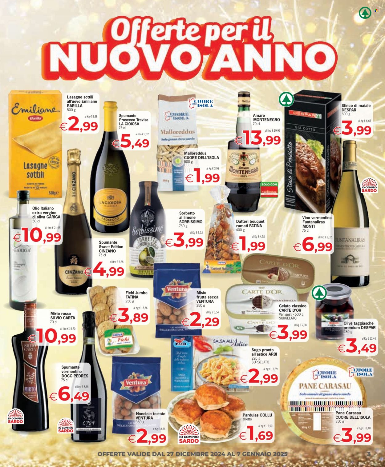 Leták Eurospar - 27.12.2024 - 7.1.2025. Strana 3