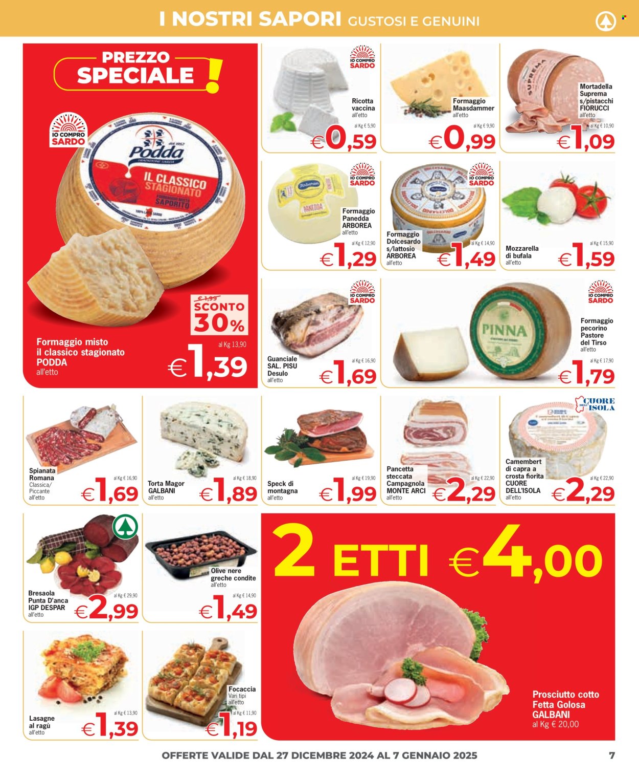 Leták Eurospar - 27.12.2024 - 7.1.2025. Strana 7
