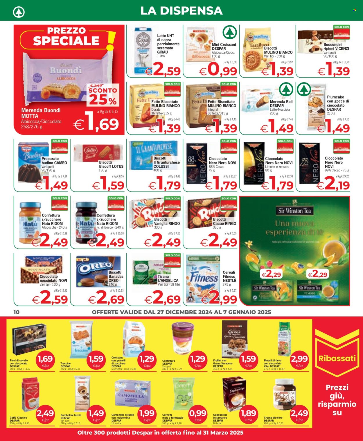 Leták Eurospar - 27.12.2024 - 7.1.2025. Strana 10