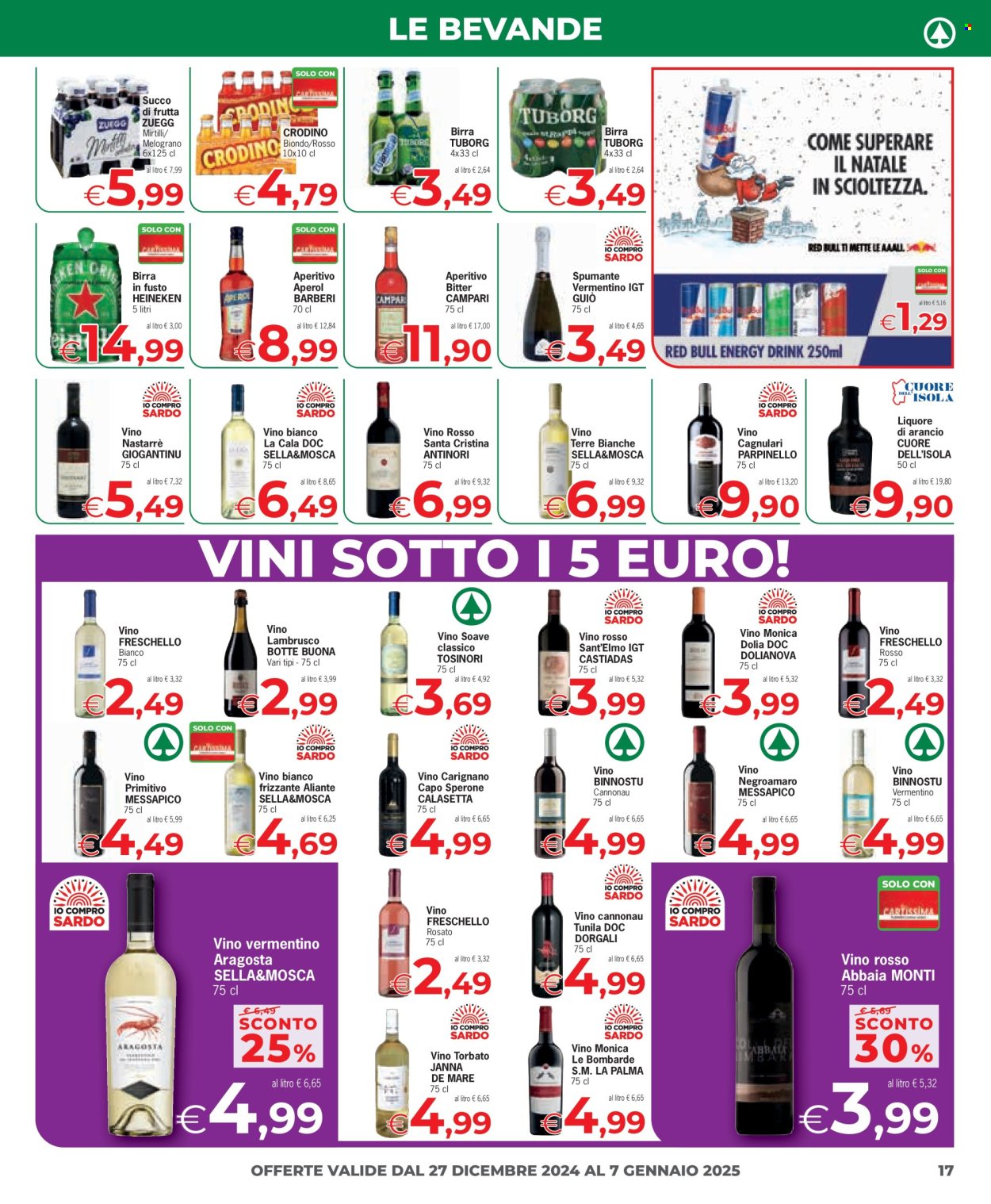 Volantino Eurospar - 27/12/2024 - 7/1/2025. Pagina 17