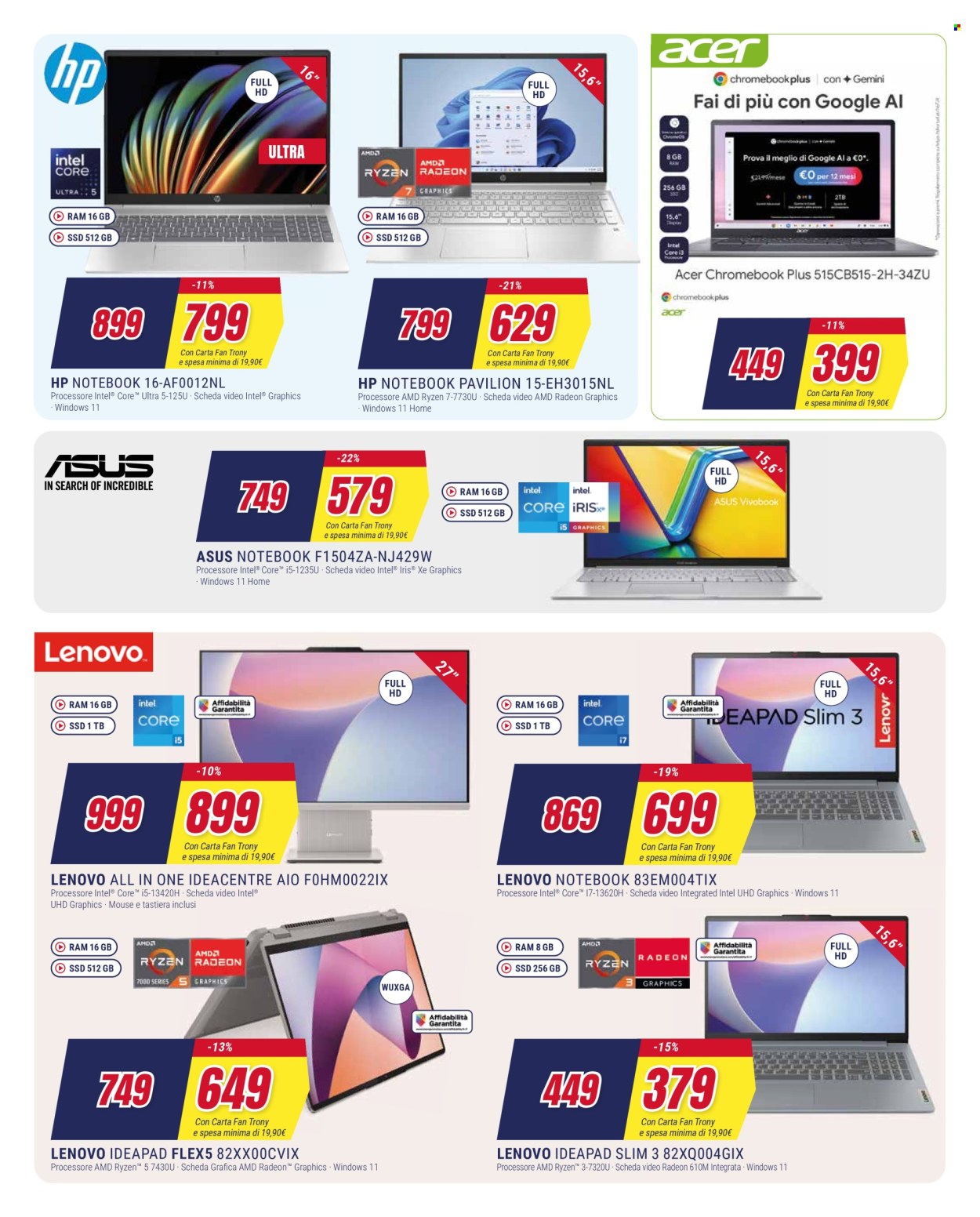 Volantino Trony - 27/12/2024 - 15/1/2025. Pagina 11